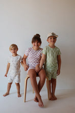 Load image into Gallery viewer, Bamboo Short Set | Green Smiles