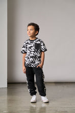 Load image into Gallery viewer, Brush Stroke Sweatpant - Black