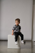 Load image into Gallery viewer, Brush Stroke Sweatpant - Black