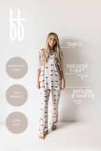 Load image into Gallery viewer, Short Sleeve Women's Bamboo Pajamas | It's Bats!