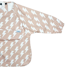 Load image into Gallery viewer, The Grayson Long Sleeve Bib - Lightning Bolts
