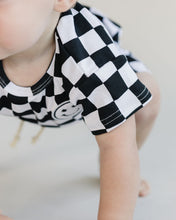 Load image into Gallery viewer, Checkered Shorts Set | Black