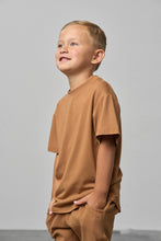 Load image into Gallery viewer, Oversized Bamboo Tee - Chestnut