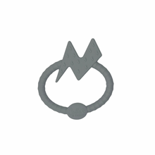 Load image into Gallery viewer, BOLT Silicone Sensory Teether