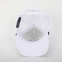 Load image into Gallery viewer, FINISH LINE WHITE ADVENTURE SNAPBACK