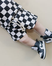 Load image into Gallery viewer, Checkered Shorts Set | Black