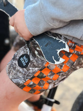 Load image into Gallery viewer, Camo checkered boardshorts