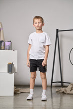 Load image into Gallery viewer, Raw Edge Cargo Short - Black