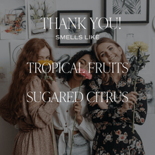 Load image into Gallery viewer, Thank You! Soy Candle - White Jar - 11 oz