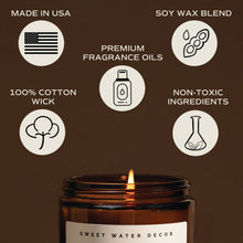 Load image into Gallery viewer, Weekend Soy Candle - Amber Jar - 9 oz