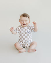 Load image into Gallery viewer, Checkered Shorts Set | Latte