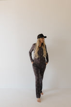 Load image into Gallery viewer, Women's Bamboo Pajama | Charcoal Arm Day