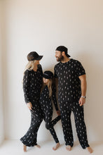 Load image into Gallery viewer, Women's Bamboo Pajama | Midnight Lightning Bolt