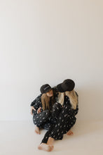 Load image into Gallery viewer, Women's Bamboo Pajama | Midnight Lightning Bolt