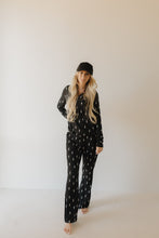 Load image into Gallery viewer, Women's Bamboo Pajama | Midnight Lightning Bolt