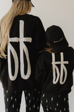Load image into Gallery viewer, Adult Sweatshirt | ff Black