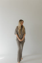 Load image into Gallery viewer, Short Sleeve Women's Bamboo Pajama | Faded Checkerboard