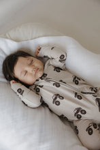 Load image into Gallery viewer, Bamboo Zip Pajamas | Monster Truck
