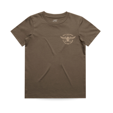 Load image into Gallery viewer, THE WINGED MECHANIC TEE - BROWN