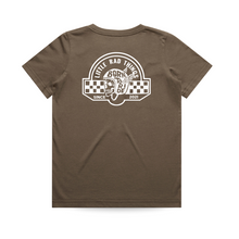 Load image into Gallery viewer, TIL DEATH DO WE RIDE TEE - WALNUT