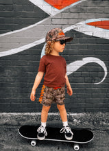 Load image into Gallery viewer, Camo checkered boardshorts