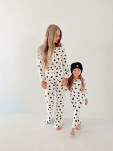 Load image into Gallery viewer, Black & White Yin Yang | Women's Bamboo Pajamas