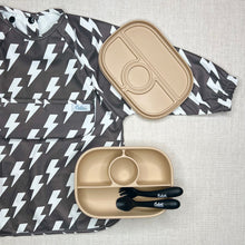 Load image into Gallery viewer, The Grayson Long Sleeve Bib - Lightning Bolts