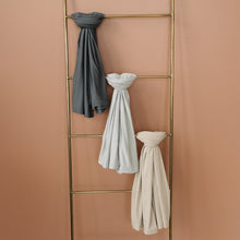 Load image into Gallery viewer, Oatmeal Bamboo Stretch Swaddle