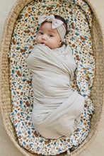 Load image into Gallery viewer, Oatmeal Bamboo Stretch Swaddle
