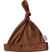 Load image into Gallery viewer, Rust Bamboo Newborn Knot Hat