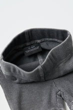 Load image into Gallery viewer, Acid Wash Ribbed Short - Black