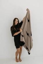 Load image into Gallery viewer, Lightning Bolt | Plush Blanket