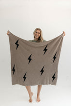 Load image into Gallery viewer, Lightning Bolt | Plush Blanket