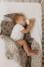 Load image into Gallery viewer, Lightning Bolt & Wavy Checker | Quilt