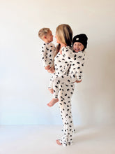 Load image into Gallery viewer, Black & White Yin Yang | Women's Bamboo Pajamas