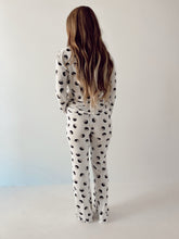 Load image into Gallery viewer, Black & White Yin Yang | Women's Bamboo Pajamas