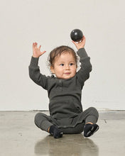 Load image into Gallery viewer, Waffle Romper - Shadow