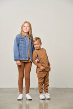 Load image into Gallery viewer, Ribbed Legging - Chestnut