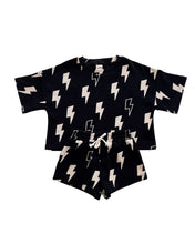 Load image into Gallery viewer, Shorts Set | Black Bolts