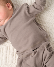 Load image into Gallery viewer, Long Sleeve Ribbed Tee - Mushroom