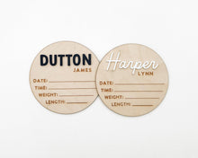 Load image into Gallery viewer, BIRTH ANNOUNCEMENT SIGN