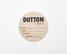 Load image into Gallery viewer, BIRTH ANNOUNCEMENT SIGN