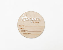 Load image into Gallery viewer, BIRTH ANNOUNCEMENT SIGN