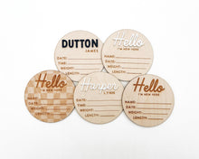 Load image into Gallery viewer, BIRTH ANNOUNCEMENT SIGN