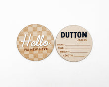 Load image into Gallery viewer, BIRTH ANNOUNCEMENT SIGN