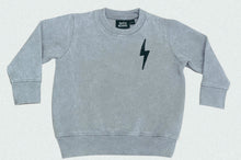 Load image into Gallery viewer, Grey Acid Wash Sweatshirt