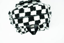 Load image into Gallery viewer, The Aspen Mini Backpack- Sherpa Black and White Check
