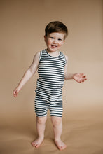 Load image into Gallery viewer, Blazies Shorts - Charcoal Stripe