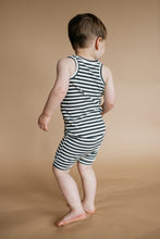 Load image into Gallery viewer, Blazies Shorts - Charcoal Stripe