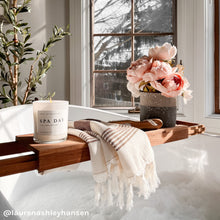 Load image into Gallery viewer, Spa Day Soy Candle - White Jar - 11 oz